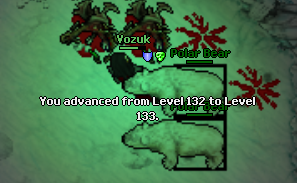Level 133 Round Two
Died from a mage trap, so I had to grab this level again!

