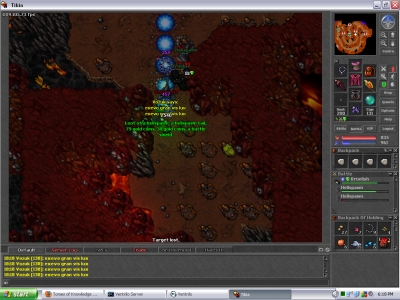 Kruelish hunting Hellspawns
